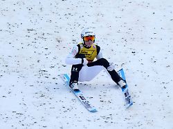 ski flying fis wc kulm bad mitterndorf bad mitterndorf austria 01 mar 26 nordic skiing ski jumping skispringen ski nordisch ski flying fis world cup kulm men image shows domen prevc slo