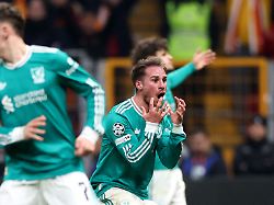 soccer football uefa champions league round of 16 first leg galatasaray v liverpool rams park istanbul turkey march 10 2026 liverpool s alexis mac allister reacts reuters murad sezer 3