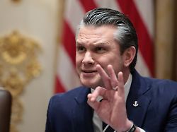 u s defense secretary pete hegseth speaks during a cabinet meeting at the white house in washington d c u s march 26 2026