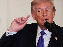 u s president donald trump gestures as he listens to the sounds of a construction site during a medal of honor ceremony at the white house in washington d c u s march 2 2026