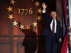 u s president donald trump gestures during the national republican congressional committee nrcc annual fundraising dinner in washington d c u s march 25 2026