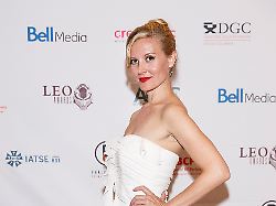 vancouver bc june 01 actress carrie fleming attends the 2014 leo awards gala awards ceremony at fairmont hotel vancouver on june 1 2014 in vancouver canada