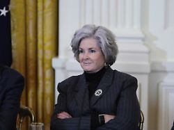 white house chief of staff susie wiles attends a meeting with president donald trump and oil executes in the east room of the white house friday jan 9 2026 in washington