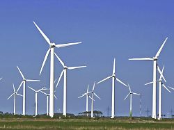 windkraftraeder windkraftanlage ostfriesland windrad davor kuehe auf der weide strom energie alternative energien