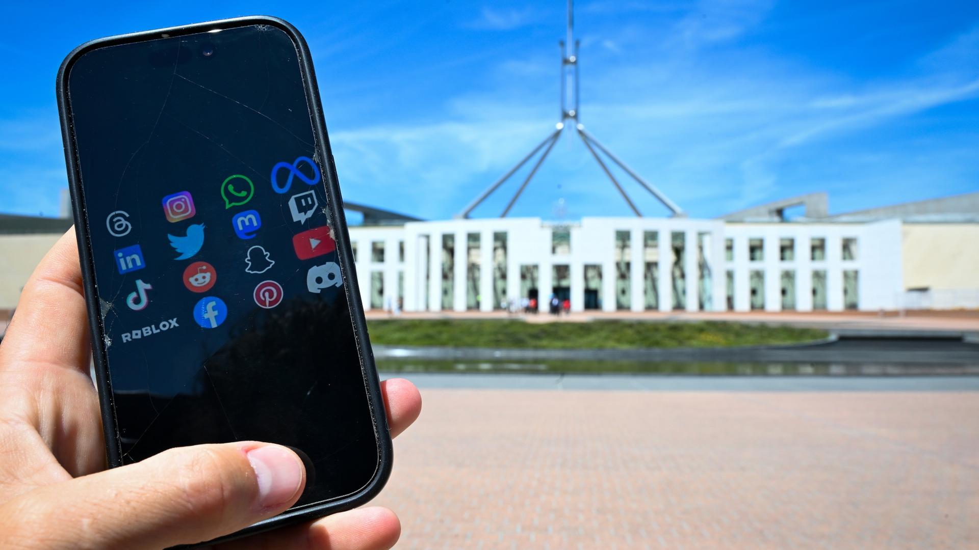 australien parlament socialmedia 100