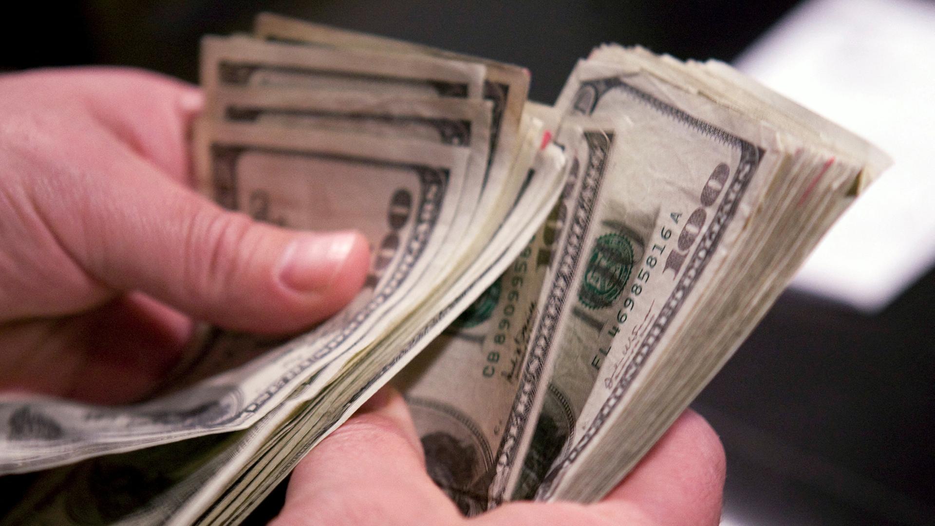 geldscheine dollar 100