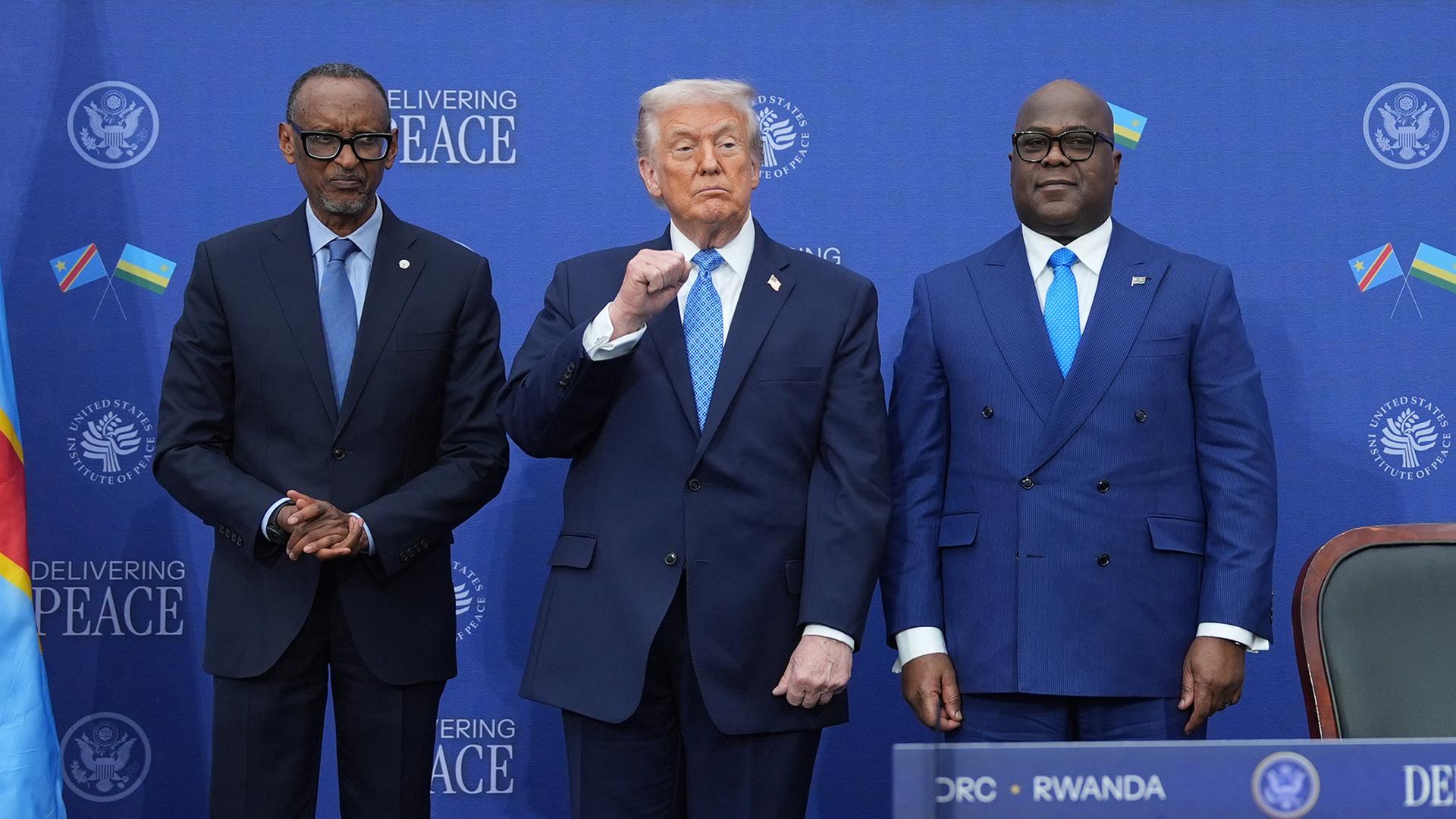 kagame trump tshisekedi 100