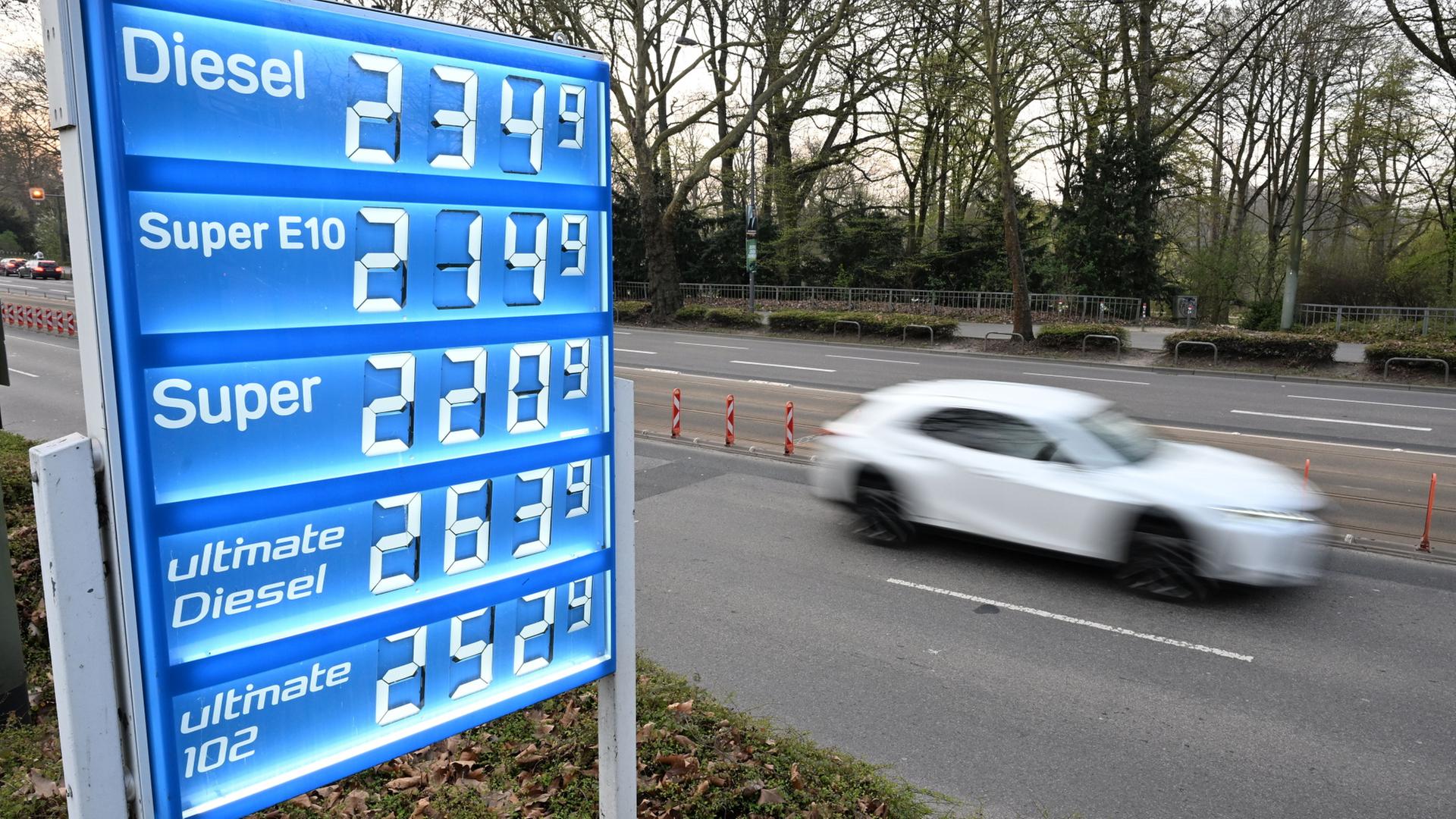 preistafel tankstelle 102