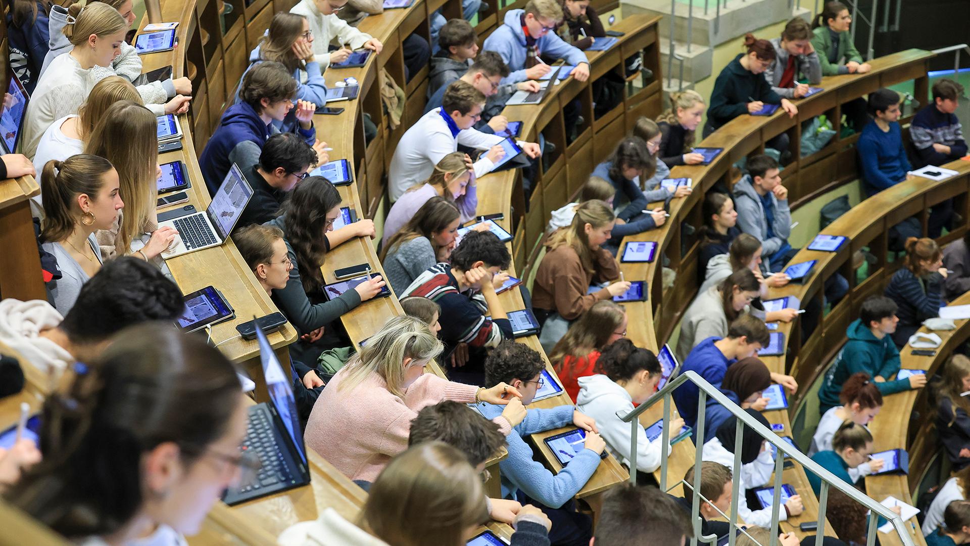 studenten hoersaal 112