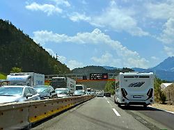 26 06 2025 brennerautobahn bei innsbruck oesterreich fahrtrichtung sueden