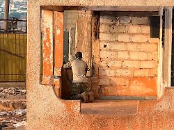a malian soldier stands in position with his weapon during an attack on mali s main military base kati outside the capital bamako mali april 25 2026