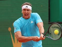 alexander zverev steht in monte carlo im halbfinale