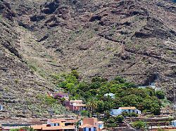 blick auf igueste de candelaria casas de abajo igueste de candelaria teneriffa kanaren spanien europa