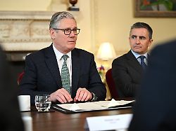 british prime minister keir starmer speaks as starmer hosts social media industry leaders to discuss child safety online thursday april 16 2026 in london