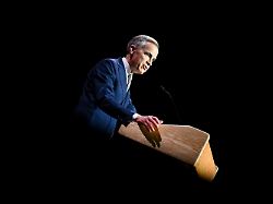 canada s prime minister mark carney delivers remarks during vaisakhi and sikh heritage month celebrations at the canadian war museum in ottawa ontario monday april 13 2026