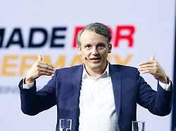 christian klein vorstandsvorsitzender der sap se spricht bei einer veranstaltung zur eroeffnung der hannover messe brasilien ist in diesem jahr partnerland der hannover messe