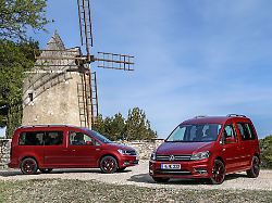 den zwischen 2015 und 2020 gebauten caddy hat vw in einer kurzen und einer langen version angeboten