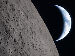 die artemis 2 crew hat sich auf den weg zurueck zur erde gemacht