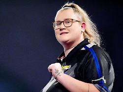 die englaenderin beau greaves bei der darts wm am 19 12 2025