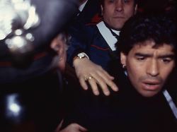 diego maradona 2019 filmstill diego armando maradona leaving the tribunal of naples in 1991 diego maradona 2019 editorial use only copyright xcap rfsx