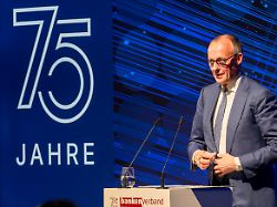 eur deutschland berlin 20 04 2026 bundeskanzler friedrich merz cdu trifft sich mit vertretern jahresempfang des bundesverbands deutscher banken e v 2