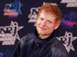 ed sheeran attends the 27th nrj music awards at palais des festivals on october 31 2025 in cannes france photo by anne barson abacapress