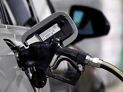 file photo a gas pump is inserted inside an audi vehicle at a mobil gas station in beverly boulevard in west hollywood california u s march 10 2022 picture taken march 10 2022