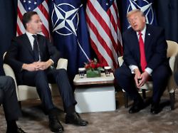 file photo u s president donald trump holds a bilateral meeting with nato secretary general mark rutte at the world economic forum wef in davos switzerland january 21 2026