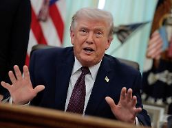 file photo u s president donald trump speaks during the signing ceremony for an executive order on mail ballots in the oval office of the white house in washington d c march 31 2026