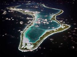file this image released by the u s navy shows an aerial view of diego garcia in the chagos island group u s