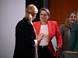 german justice minister stefanie hubig on the day of a cabinet meeting at the chancellery in berlin germany march 25 2026