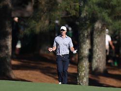 golf 2026 masters tournament round 3 rory mcilroy of northern ireland on the 13th fairway in round 3 of the 2026 masters tournament in augusta georgia usa 11 april 2026