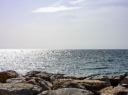 illustration of hormuz strait seen from the sultanate of oman side between al jirri and khasab on musandam region on april 13 2026 photo by ammar abd rabbo abacapress