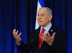 israeli prime minister benjamin netanyahu speaks during a press conference amid the u s israel conflict with iran in jerusalem march 19 2026