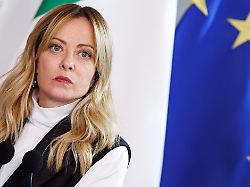 italian premier giorgia meloni at palazzo chigi on the occasion of the meeting with kenyan president william ruto in rome italy on april 20 2026 photo by roberto monaldo lapresse abacapress