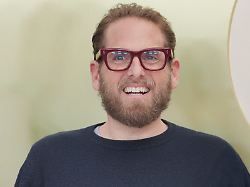 jonah hill at the apple tv press day held at the santa monica barker hangar in santa monica ca on tuesday february 3 2026 photo by sthanlee b
