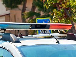 kusadasi turkey september 1 2024 a turkish police patrol car polis in kusadasi turkey ein tuerkischer polizei streifenwagen polis in kusadasi in der tuerkei 1