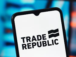 march 23 2026 canada in this photo illustration the trade republic logo is seen displayed on a smartphone screen