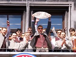 meisterfeier des fcb abschied von thomas mueller