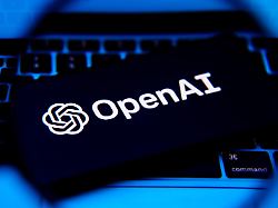 openai logo is displayed on a mobile phone screen for illustration photo krakow poland on april 20th 2026