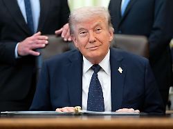 president donald trump listens during an event on health care affordability in the oval office at the white house thursday april 23 2026 in washington
