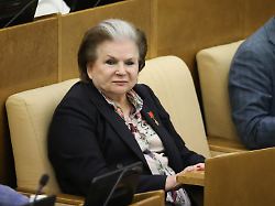 russia moscow july 9 2025 first woman in space state duma member valentina tereshkova attends a plenary meeting of the russian state duma credit image sergei karpukhin tass via zuma press
