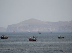 ships and boats in the strait of hormuz musandam oman april 22 2026 1
