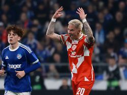 soccer football uefa conference league quarter final second leg rc strasbourg v 1 fsv mainz 05 stade de la meinau strasbourg france april 16 2026 1