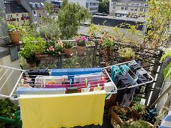 solange die waesche beim trocknen keine beeintraechtigung fuer andere darstellt kann das mietern und wohnungseigentuemern nicht untersagt werden
