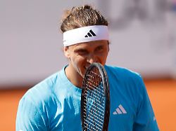 tennis atp 500 munich open mttc iphitos munich germany april 17 2026 germany s alexander zverev reacts during his quarter final match against argentina s francisco cerundolo reuters michaela stache