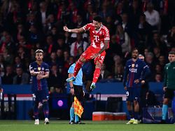 torjubel zum 5 4 durch luis diaz 14 fc bayern muenchen paris saint germain vs fc bayern muenchen champions league halbfinale 28 04