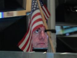 trader justin flinn works on the floor of the new york stock exchange thursday april 23 2026
