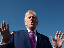 u s president donald trump speaks to the media before boarding air force one on his way to virginia at joint base andrews in maryland u s april 10 2026