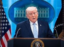 united states april 6 president donald trump conducts a news conference in the white house briefing room about the war in iran on monday april 6 2026 1
